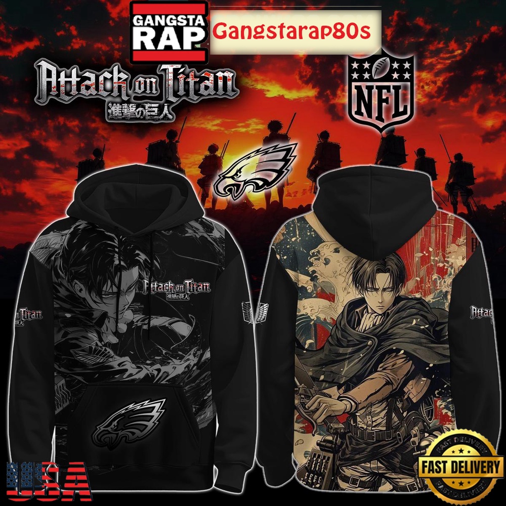 NFL Custom Team x Attack On Titan 2025 Unisex 3D Hoodie NFL Custom Team x Attack On Titan 2025 Unisex 3D Hoodie