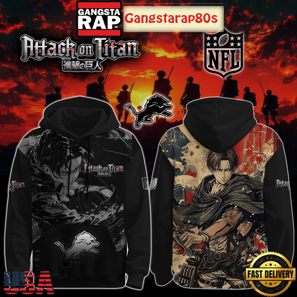 NFL Custom Team x Attack On Titan 2025 Unisex 3D Hoodie NFL Custom Team x Attack On Titan 2025 Unisex 3D Hoodie