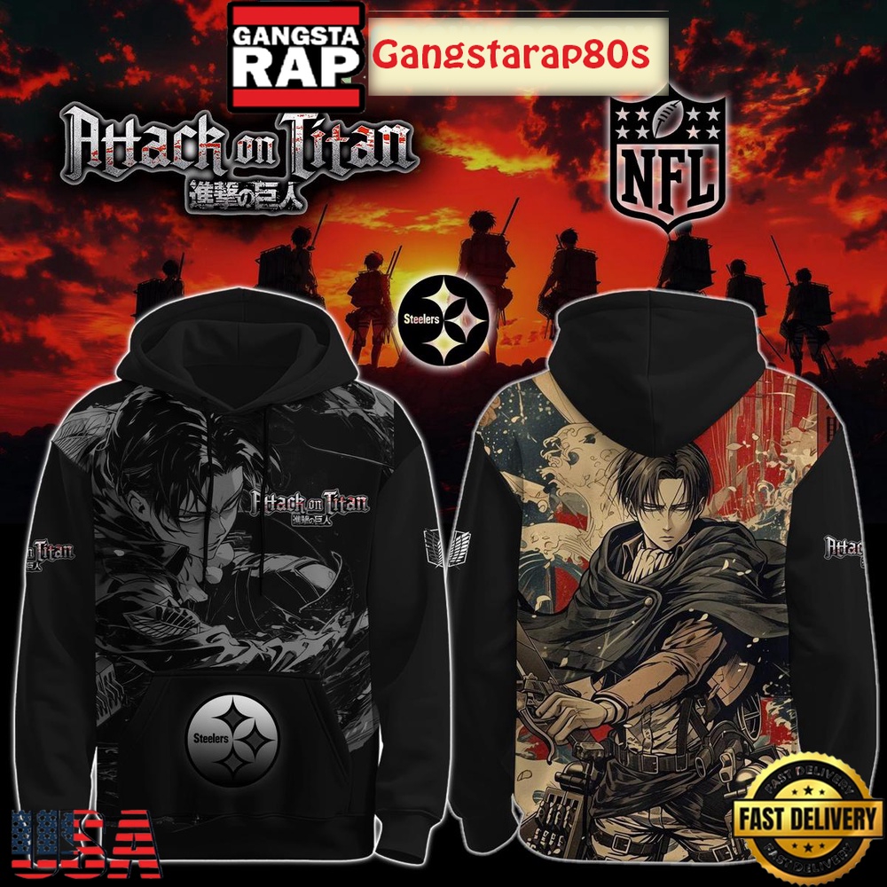 NFL Custom Team x Attack On Titan 2025 Unisex 3D Hoodie NFL Custom Team x Attack On Titan 2025 Unisex 3D Hoodie