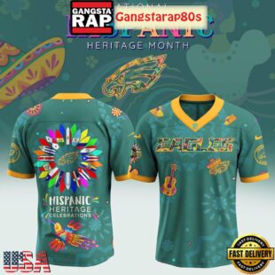 NFL Custom Team x Hispanic Heritage Month 2025 New Design Football Jersey