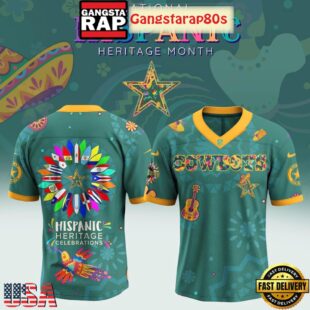 NFL Custom Team x Hispanic Heritage Month 2025 New Design Football Jersey