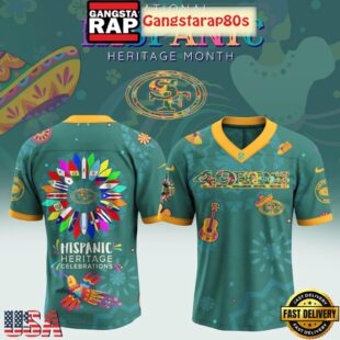 NFL Custom Team x Hispanic Heritage Month 2025 New Design Football Jersey