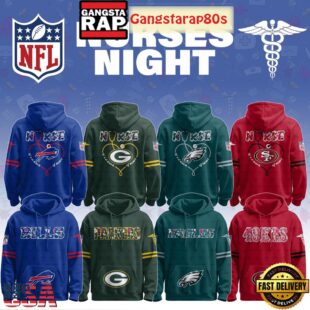 NFL Custom Team x Nurses Night 2025 Unisex 3D Hoodie
