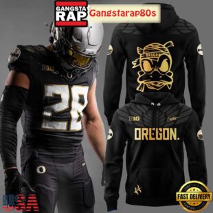 Oregon Ducks Mummy Uniform All Over Print Hoodie