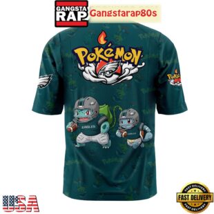 Philadelphia Ealges x Pokemon Go 2025 New Design Football Jersey