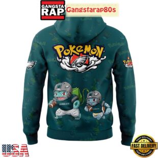 Philadelphia Ealges x Pokemon Go 2025 Unisex 3D Hoodie