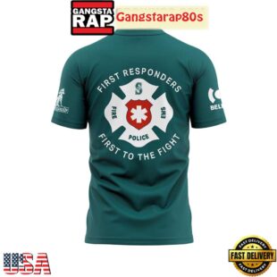Seattle Mariners First Responders Day All Over Print T Shirt