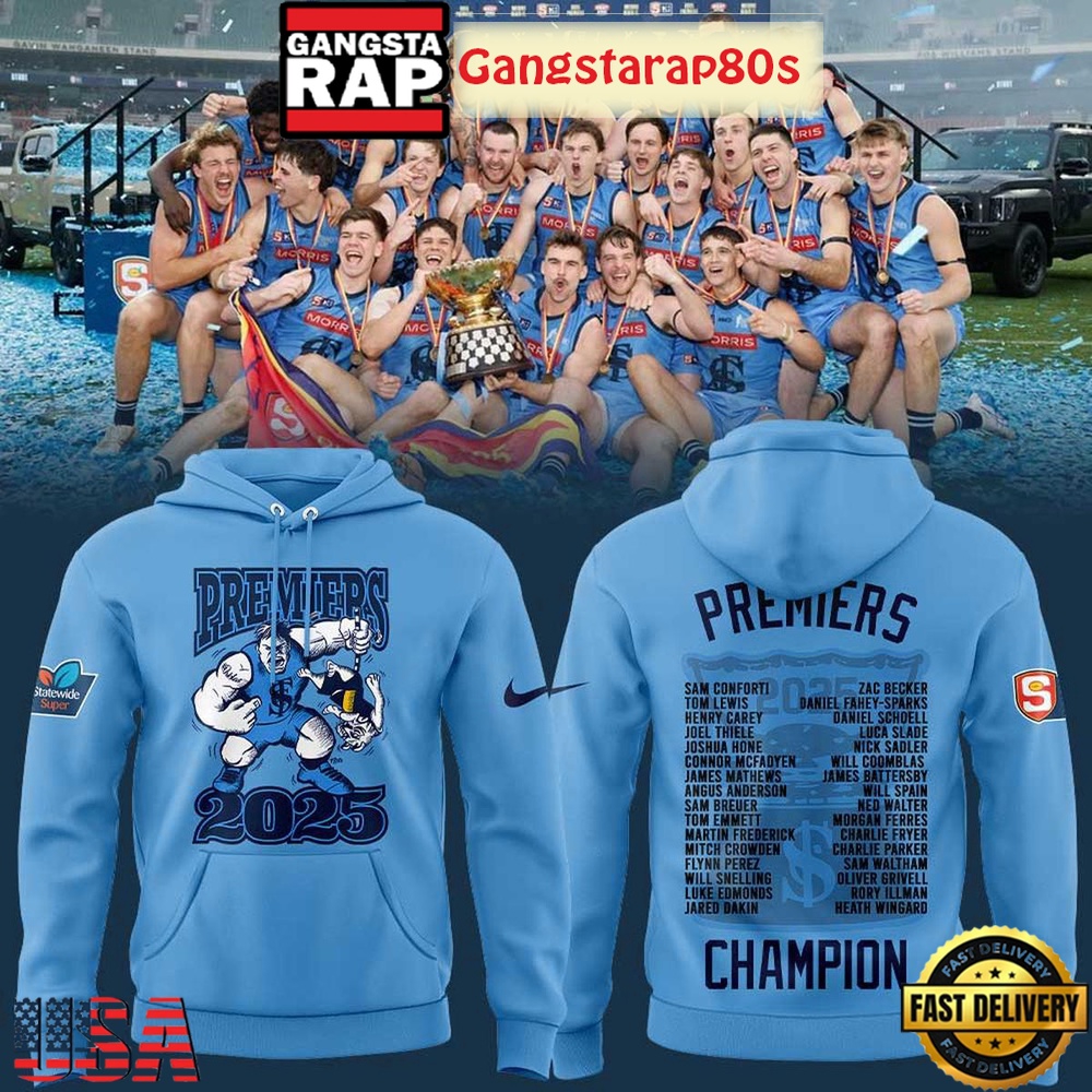 Sturt FC 2025 League Premiers Champion All Over Print Hoodie Sturt FC 2025 League Premiers Champion All Over Print Hoodie