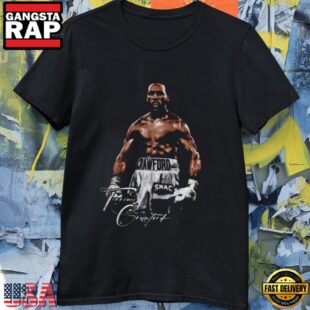 Terence Crawford Bud Boxing Photo Signature T Shirt