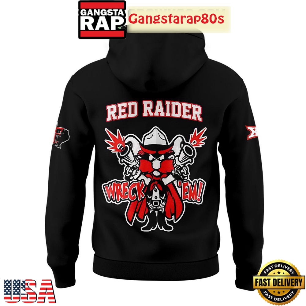 Texas Tech Red Raiders Take Three University Wreckem Unisex 3D Hoodie Texas Tech Red Raiders Take Three University Wreckem Unisex 3D Hoodie