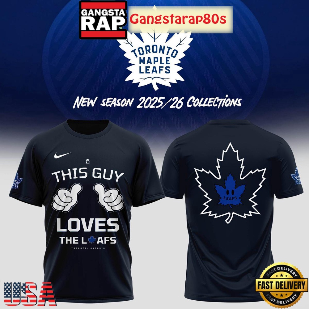 Toronto Maple Leafs New Season This Guy Loves The Leafs Unisex 3D Hoodie Toronto Maple Leafs New Season This Guy Loves The Leafs Unisex 3D Hoodie