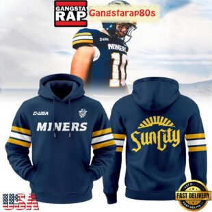 UTEP Miners Sun City Uniform Unisex 3D Hoodie