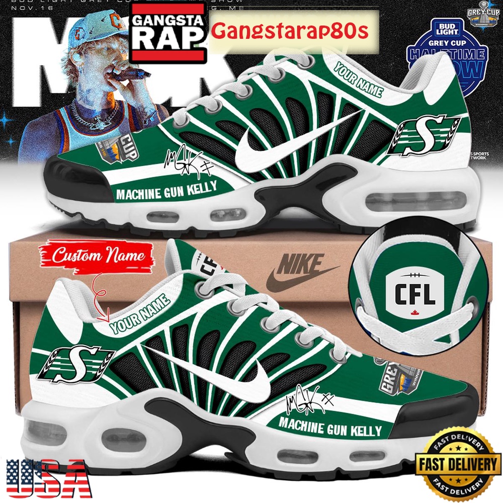 All CFL Team x Machine Gun Kelly Air Max Plus Shoes Running Sneakers All CFL Team x Machine Gun Kelly Air Max Plus Shoes Running Sneakers
