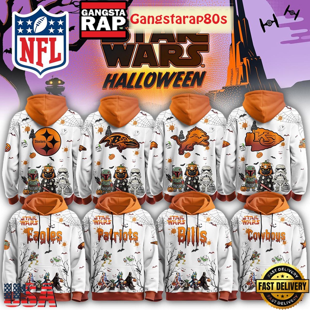 All NFL Team x Star Wars Halloween Night 2025 Unisex Hoodie All NFL Team x Star Wars Halloween Night 2025 Unisex Hoodie