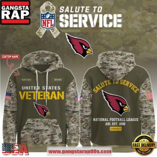 Arizona Cardinals 2025 NFL Veteran Birthday Limited Edition Hoodie Shirt