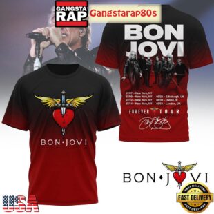 Bon Jovi Forever Tour T Shirt