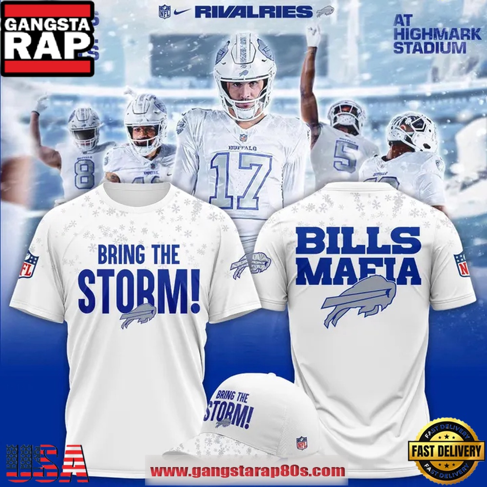 Buffalo Bills Bring The Storm Limited 3D Shirt Buffalo Bills Bring The Storm Limited 3D Shirt
