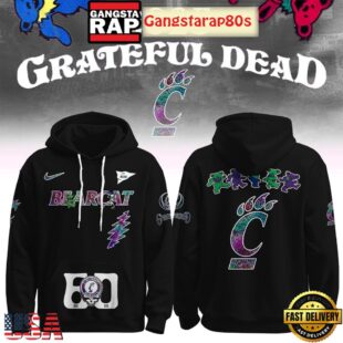 Cincinnati Bearcats x Grateful Dead 60 Years Unisex Hoodie