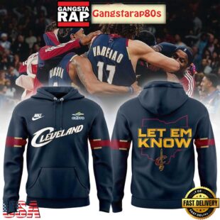 Cleveland Cavaliers Let Em Know Special Edition All Over Print Hoodie