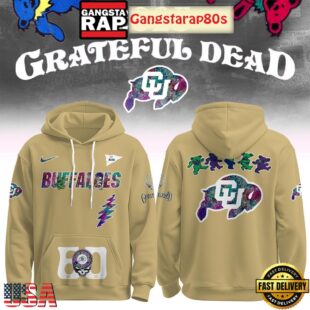 Colorado Buffaloes x Grateful Dead 60 Years Unisex Hoodie
