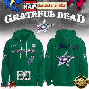 Dallas Stars Grateful Dead 60 Years Special Edition All Over Print Hoodie