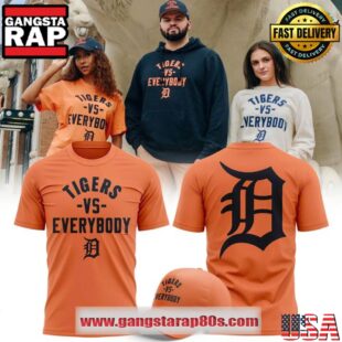 Detroit Tigers vs Everybody Special Unisex 3D Shirt