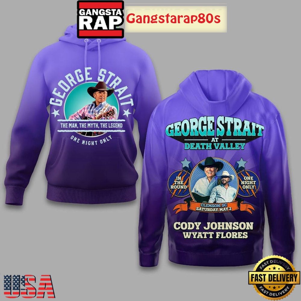 George Strait One Night Only Unisex Hoodie George Strait One Night Only Unisex Hoodie