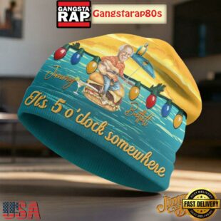 Jimmy Buffett It’s 5 O’clock Somewhere 2025 Beanie Hat