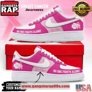 Kansas City Chiefs Breast Cancer Awareness October Air Force 1 Shoes Sneaker