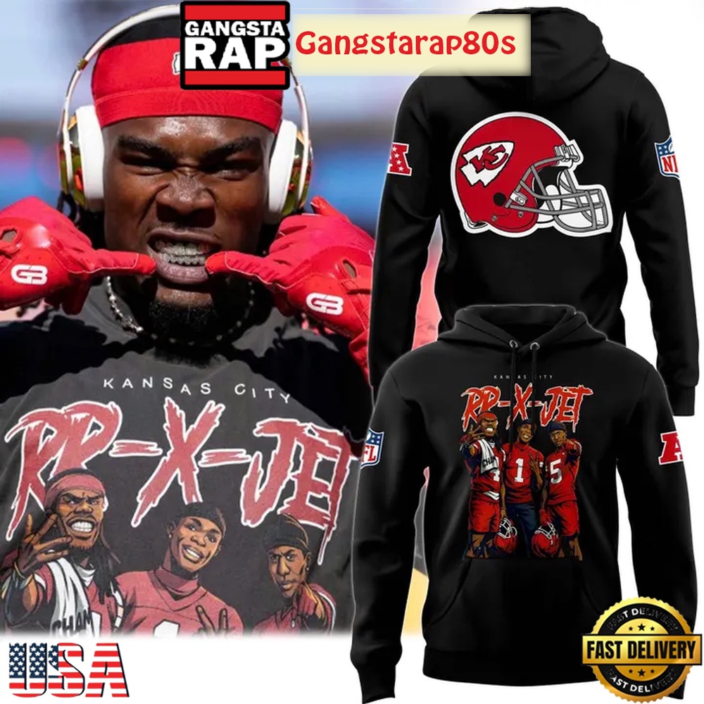 Kansas City Chiefs RR-X-Jet Limited Edition Hoodie Kansas City Chiefs RR-X-Jet Limited Edition Hoodie