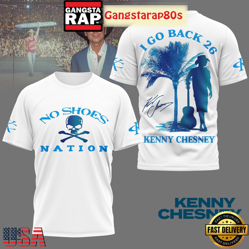 Kenny Chesney I Go Back 26 3D Shirt Kenny Chesney I Go Back 26 3D Shirt