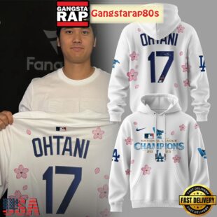 Los Angeles Dodgers Ohtani NLCS 2025 Champions Special Edition All Over Print Hoodie