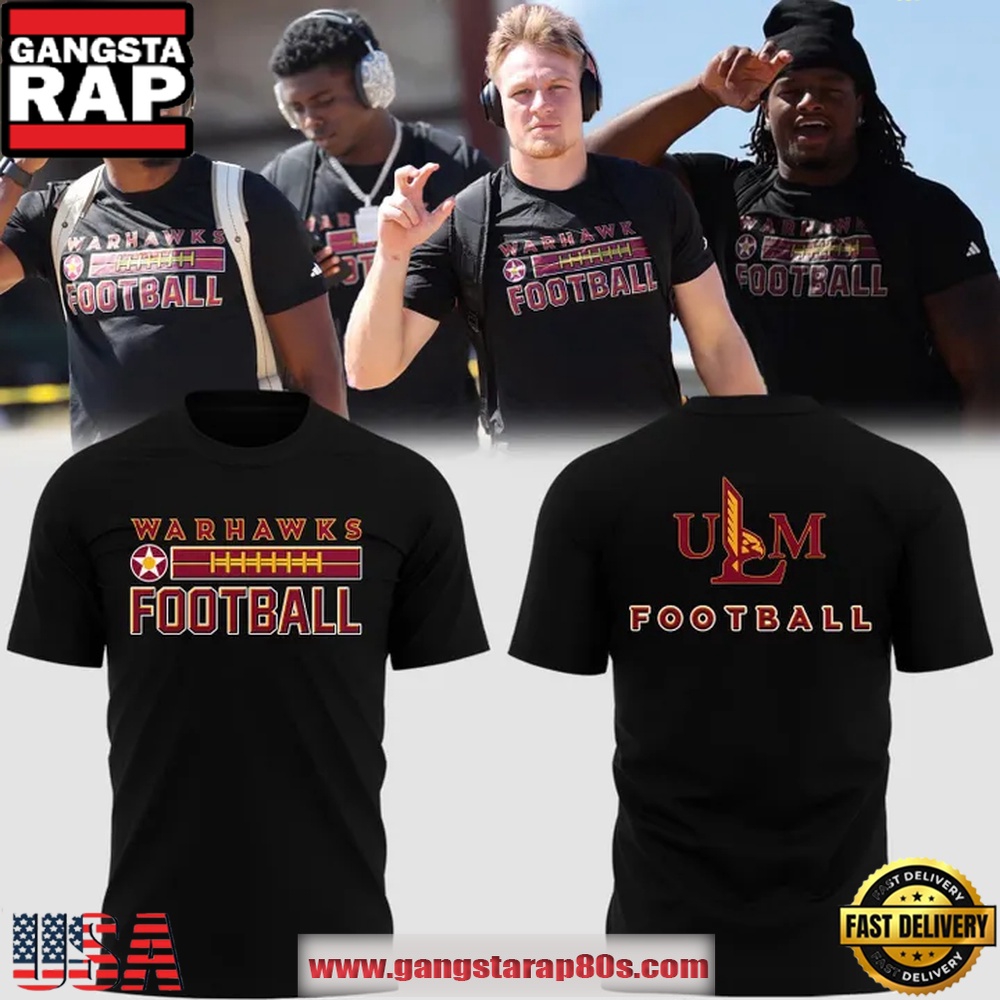 Louisiana-Monroe Warhawks Warhawks ULM Football 2025 3D Shirt Louisiana-Monroe Warhawks Warhawks ULM Football 2025 3D Shirt