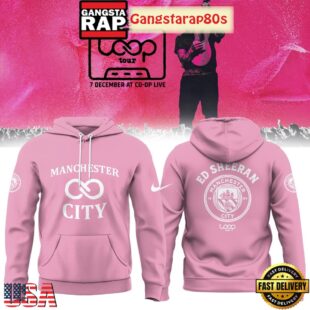Manchester City x Ed Sheeran Loop Tour 2025 Special Edition All Over Print Hoodie