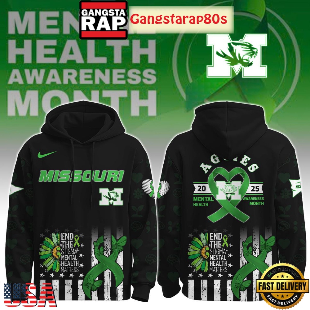 Missouri Tigers Mental Health Awareness Special Edition All Over Print Hoodie Missouri Tigers Mental Health Awareness Special Edition All Over Print Hoodie