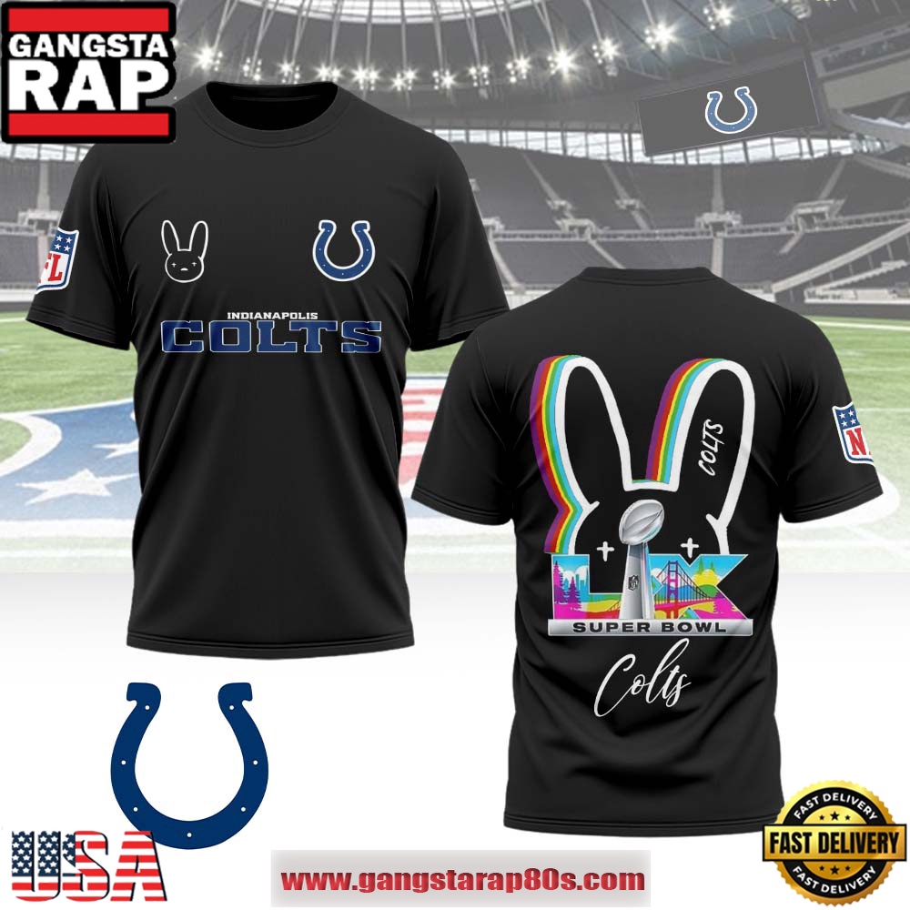 Indianapolis Colts x Bad Bunny Super Bowl LX 2026 All Over Print Shirt Indianapolis Colts x Bad Bunny Super Bowl LX 2026 All Over Print Shirt