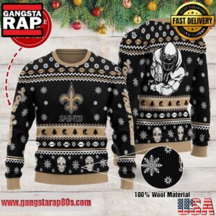 NFL New Orleans Saints New Edition 2025 Custom Ugly Christmas Sweater