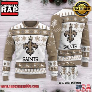 NFL New Orleans Saints Special Edition 2025 Custom Ugly Christmas Sweater