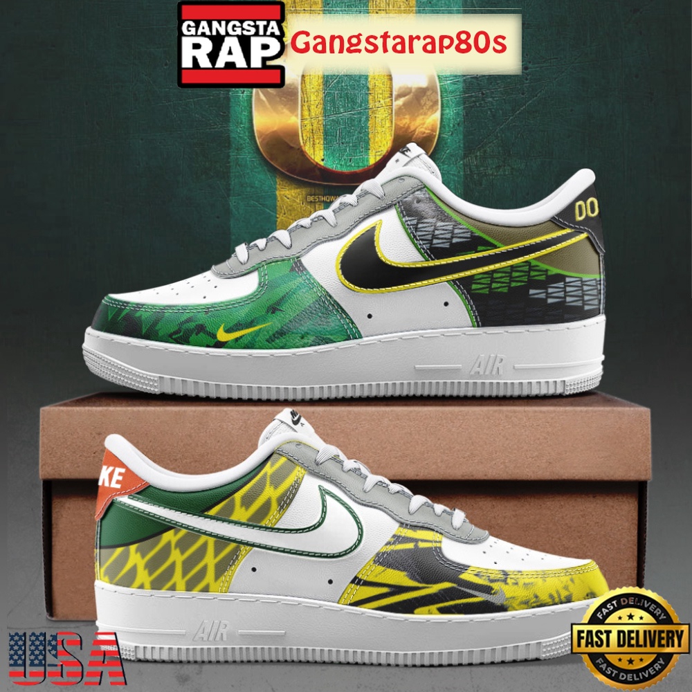 Oregon Ducks Basketball New Season Nike Air Force 1 Shoes Running Sneakers Oregon Ducks Basketball New Season Nike Air Force 1 Shoes Running Sneakers