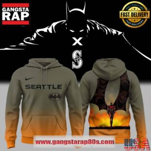 Seattle Mariners x Batman Special All Over Print Hoodie Shirt