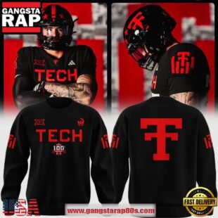 Texas Tech Red Raiders NCAA The 100th Anniversary Ŧhrowbacks Sweatshirt