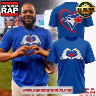 Toronto Blue Jays Canada Heart Hands Unisex 3D Shirt