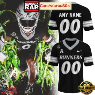 UTSA Roadrunners Back In Black Dard Mode 2025 Custom Football Jersey