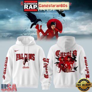 Atlanta Falcons x Cardi B Little Miss Drama Tour 2026 Limited Edition Hoodie