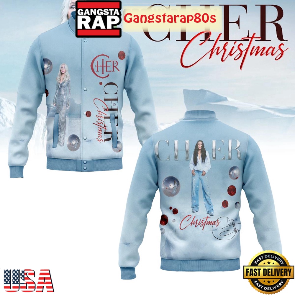 Cher Christmas 2025 Limited Edition Baseball Jacket Cher Christmas 2025 Limited Edition Baseball Jacket