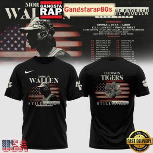 Clemson Tigers x Morgan Wallen Still The Problem 2026 Tour Shirt