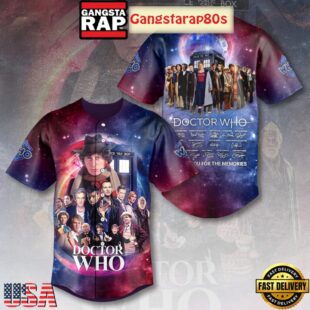 Doctor Who Thanks You For The Memories Baseball Jersey