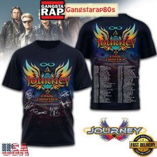 Journey Final Frontier 2026 Tour Shirt