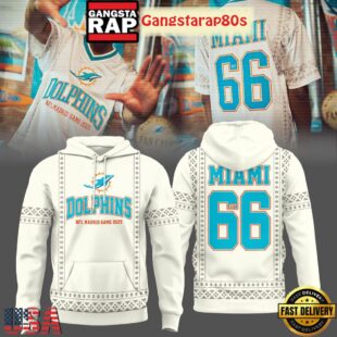 Miami Dolphins In Madrid Game Custom Hoodie