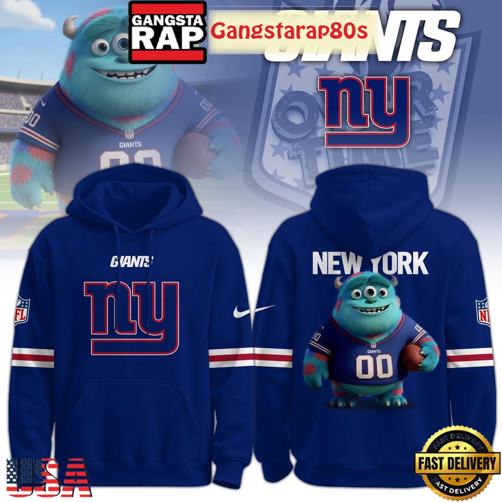 New York Giants x Monsters 2025 Custom Limited Edition Hoodie New York Giants x Monsters 2025 Custom Limited Edition Hoodie